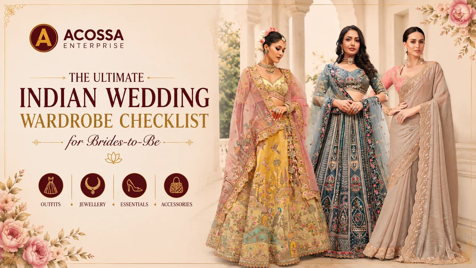 The Ultimate Indian Wedding Wardrobe Checklist for Brides-to-Be