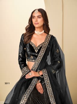 Designer Indian Lehenga UK look