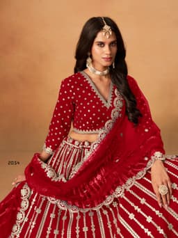 Designer Bridal Lehenga Choli look