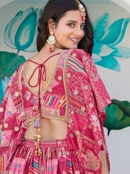 Stylish Indian Lehenga Dress style