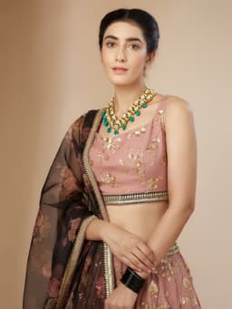 Designer Indian Lehenga look