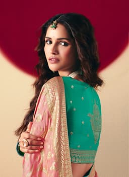 Pink Designer Saree for Wedding & Festive Wear