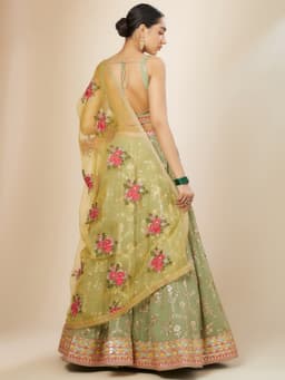 Elegant Indian Lehenga Dress style