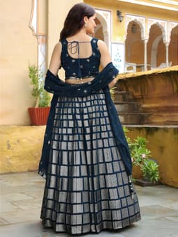 Stylish Indian Lehenga Choli style