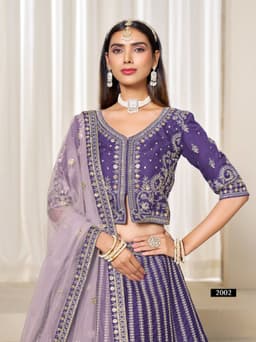 Designer Indian Lehenga UK look