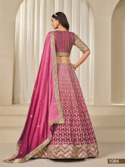 Rani-Pink-Chinon-Silk-Lehenga