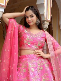 Designer Lehenga For Women look