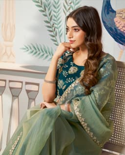 Designer Wedding Saree Guest