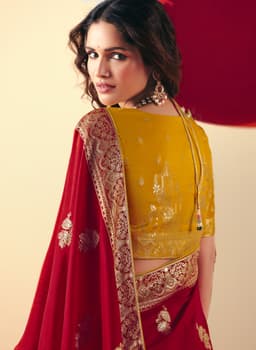 Red Saree for Wedding & Festive Wear