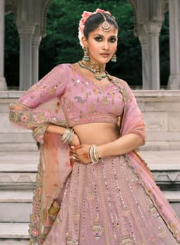 Embroidered Bridal Lehenga Choli Design
