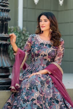 Designer Anarkali Suit India