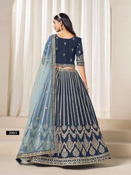 Elegant Indian Bride Lehenga For Wedding style