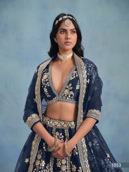 Designer Indian Lehenga UK look