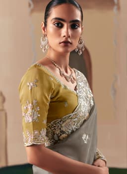 Luxury Embroidered Wedding Saree Collection