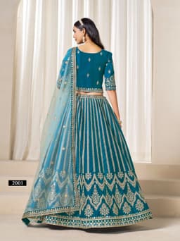 Elegant Indian Bridal Lehenga For Wedding style