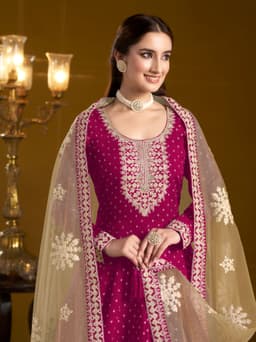 Pink Royal Party Anarkali