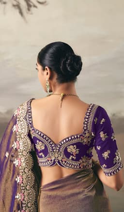 Bridal Wedding Saree Collection Look