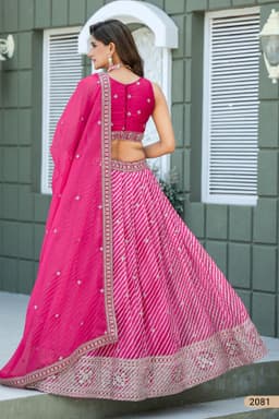 Rani Pink Designer Lehenga Choli