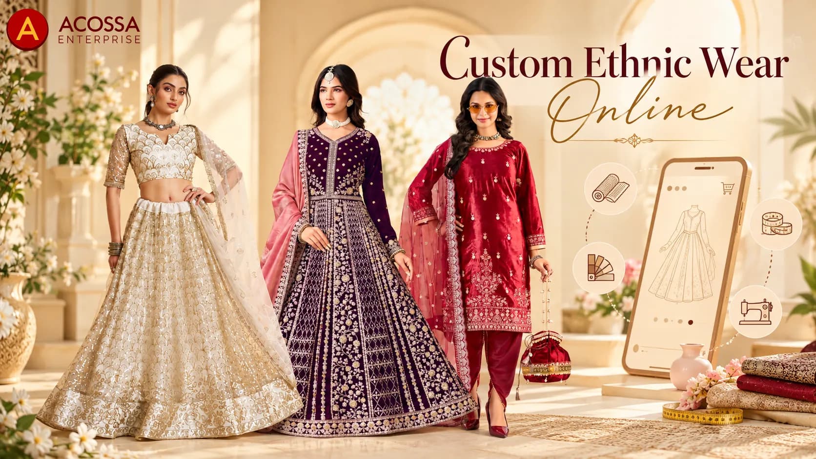 How to Order Customized Indian Ethnic Wear Online