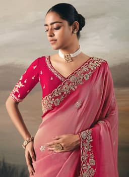 Designer Saree For Wedding Look
