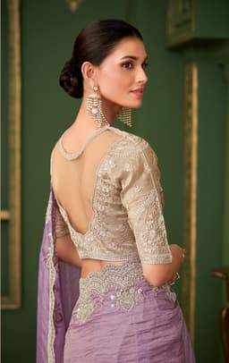 Reception Wedding Saree Online Style