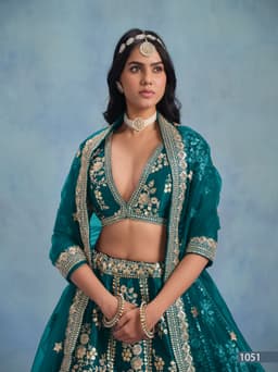 Designer Bridal Lehenga Choli look