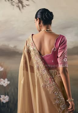 Bridal Wedding Saree Online Design