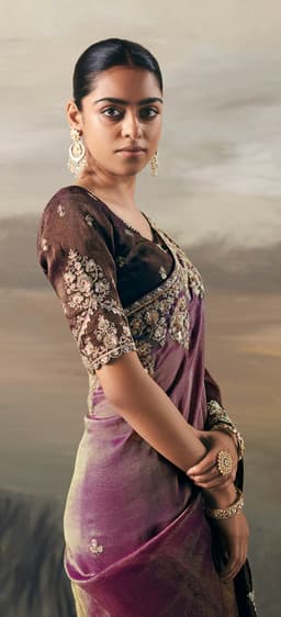 Designer Wedding Saree Collection Look