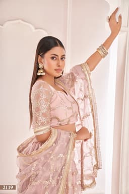 Blush Pink Designer Lehenga