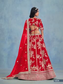 Traditional Indian Bridal Lehenga For Wedding style