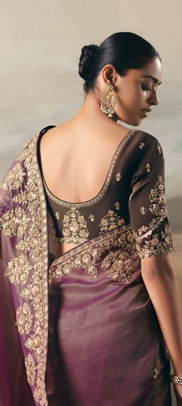 Embroidered Wedding Saree Collection