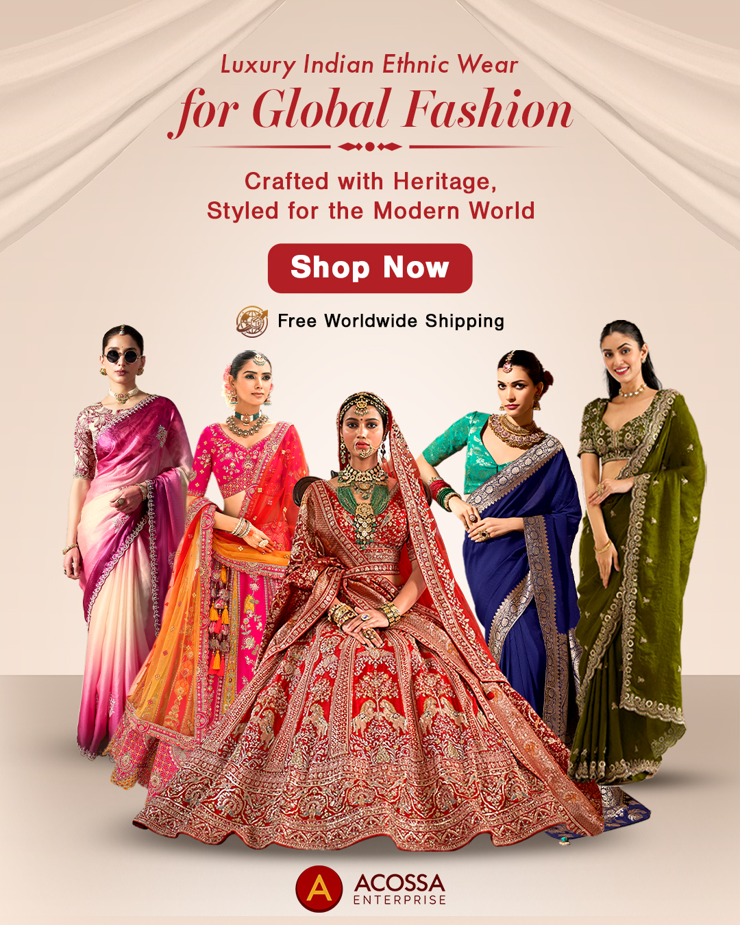 Acossa Enterprise — Premium Indian Ethnic Wear